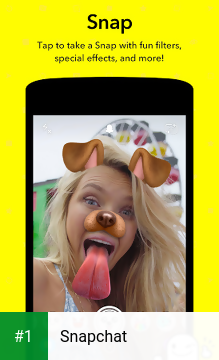 Snapchat app screenshot 1