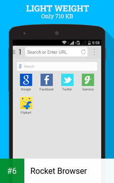 Rocket Browser apk screenshot 6