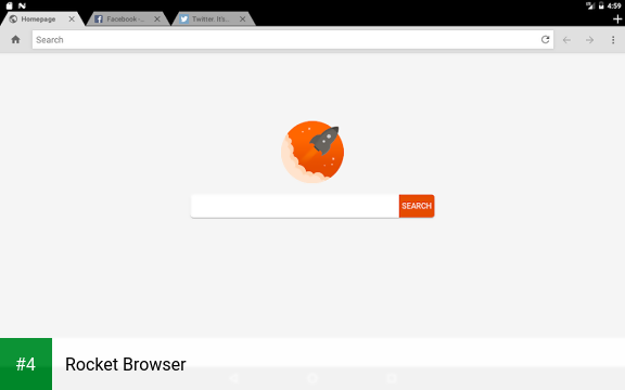 Rocket Browser apk screenshot 4