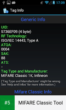 MIFARE Classic Tool app screenshot 5
