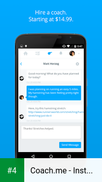 Coach.me - Instant Coaching apk screenshot 4
