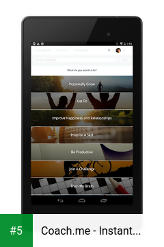 Coach.me - Instant Coaching app screenshot 5