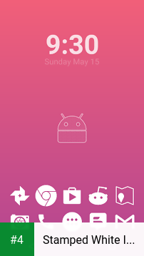 Stamped White Icons apk screenshot 4