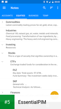 EssentialPIM app screenshot 5