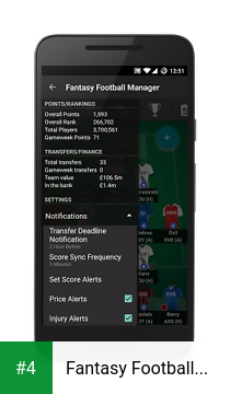 Fantasy Football Manager apk screenshot 4