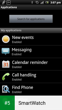 SmartWatch app screenshot 5