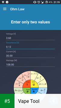 Vape Tool app screenshot 5