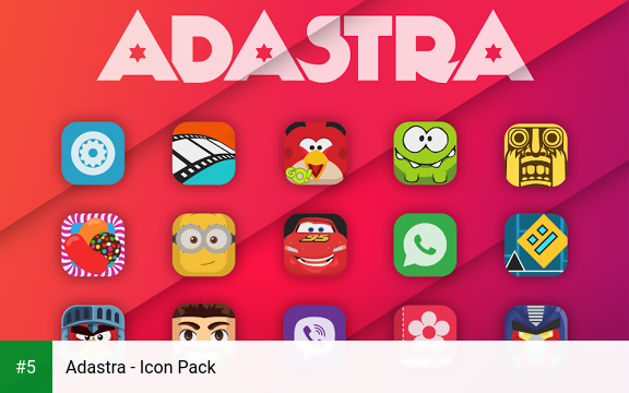 Adastra - Icon Pack app screenshot 5