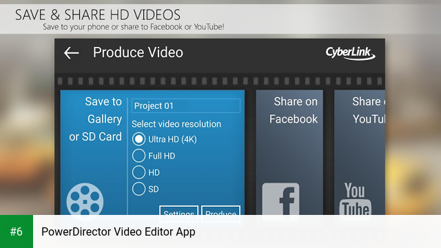 PowerDirector Video Editor App apk screenshot 6