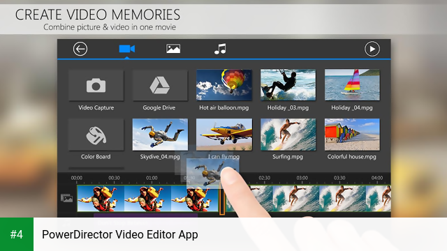 PowerDirector Video Editor App apk screenshot 4