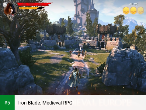 Iron Blade: Medieval RPG app screenshot 5