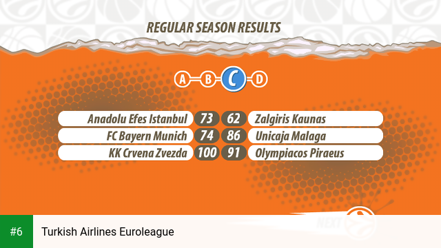 Turkish Airlines Euroleague apk screenshot 6