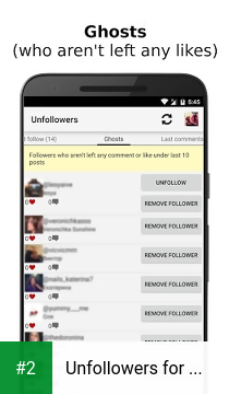 Unfollowers for Instagram apk screenshot 2
