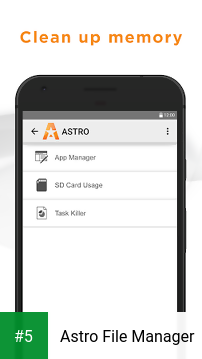 Astro File Manager app screenshot 5