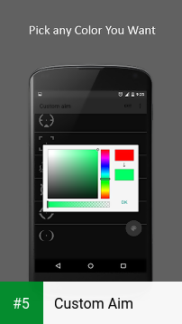 Custom Aim app screenshot 5