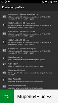 Mupen64Plus FZ app screenshot 5