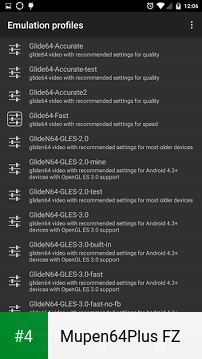 Mupen64Plus FZ apk screenshot 4