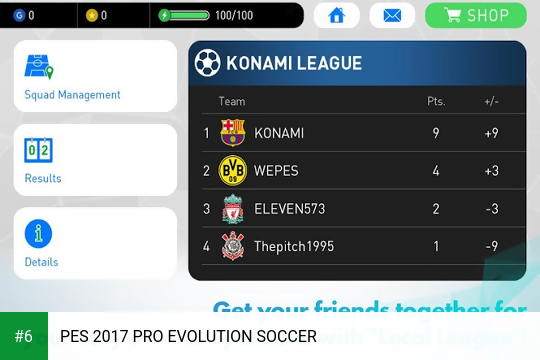 PES 2017 PRO EVOLUTION SOCCER apk screenshot 6