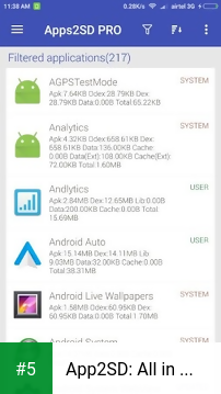 App2SD: All in One Tool [ROOT] app screenshot 5