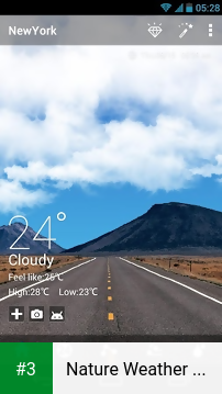 Nature Weather Live Background app screenshot 3