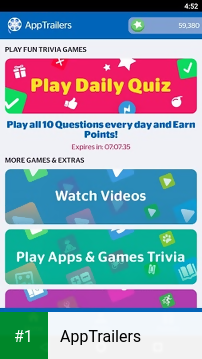 AppTrailers app screenshot 1