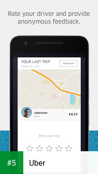 Uber app screenshot 5