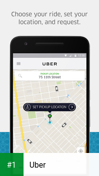 Uber app screenshot 1