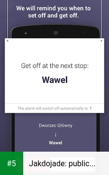 Jakdojade: public transport app screenshot 5