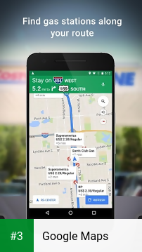 Google Maps app screenshot 3