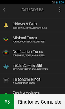 Ringtones Complete app screenshot 3