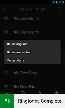 Ringtones Complete app screenshot 5