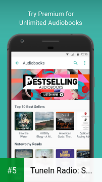TuneIn Radio: Stream NFL, Sports, Music & Podcasts app screenshot 5