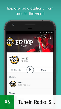 TuneIn Radio: Stream NFL, Sports, Music & Podcasts apk screenshot 6