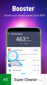 Super Cleaner - Antivirus, Booster, Phone Cleaner app screenshot 5