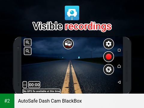AutoSafe Dash Cam BlackBox apk screenshot 2