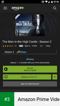 Amazon Prime Video app screenshot 3