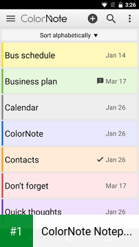ColorNote Notepad Notes app screenshot 1