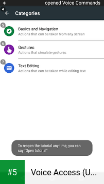Voice Access (Unreleased) app screenshot 5