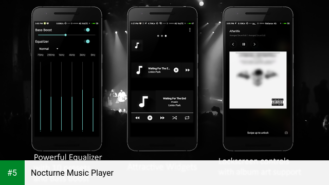 Nocturne Music Player app screenshot 5