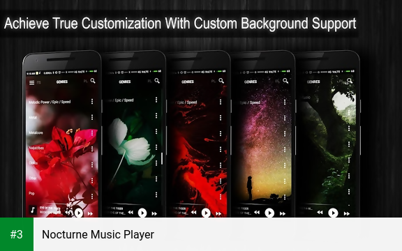 Nocturne Music Player app screenshot 3