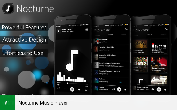 Nocturne Music Player app screenshot 1