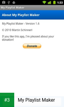 My Playlist Maker app screenshot 3