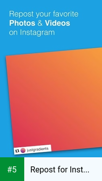 Repost for Instagram app screenshot 5