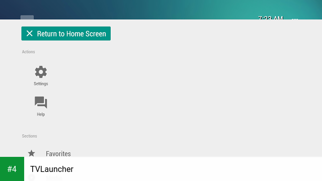 TVLauncher apk screenshot 4