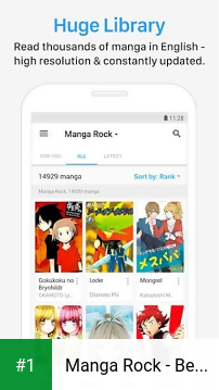 Manga Rock - Best Manga Reader app screenshot 1