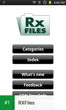 RXFiles app screenshot 1