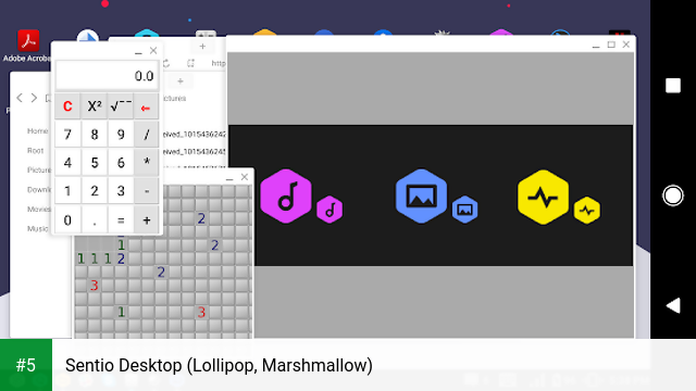 Sentio Desktop (Lollipop, Marshmallow) app screenshot 5