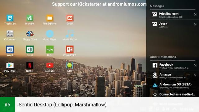 Sentio Desktop (Lollipop, Marshmallow) apk screenshot 6