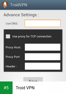 Troid VPN app screenshot 5