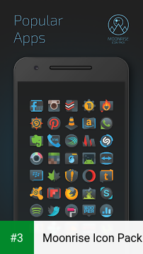 Moonrise Icon Pack app screenshot 3